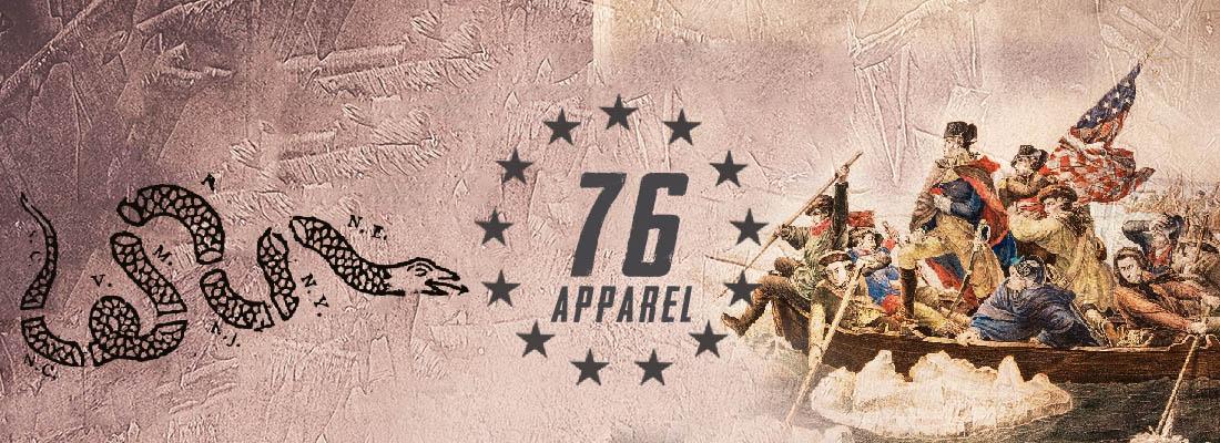 Banner for 76 Apparel.site